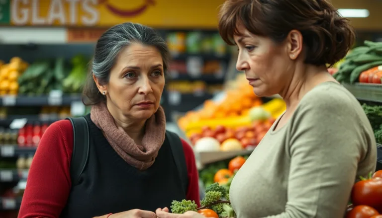 Panier de légumes vides avec une étiquette de prix élevé