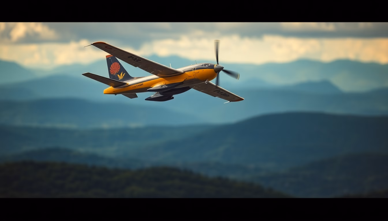 Avion de chasse volant silencieusement