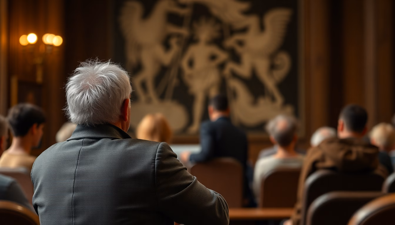 tribunal en session