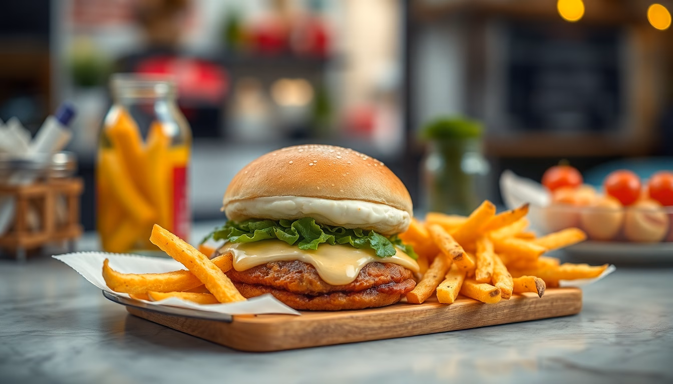 Vue extérieure du Snack Michel, un établissement emblématique de Strasbourg.